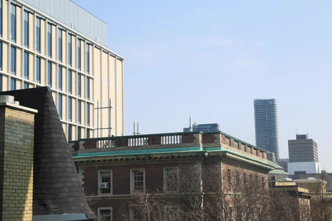 Photo shows Myhal Centre. 