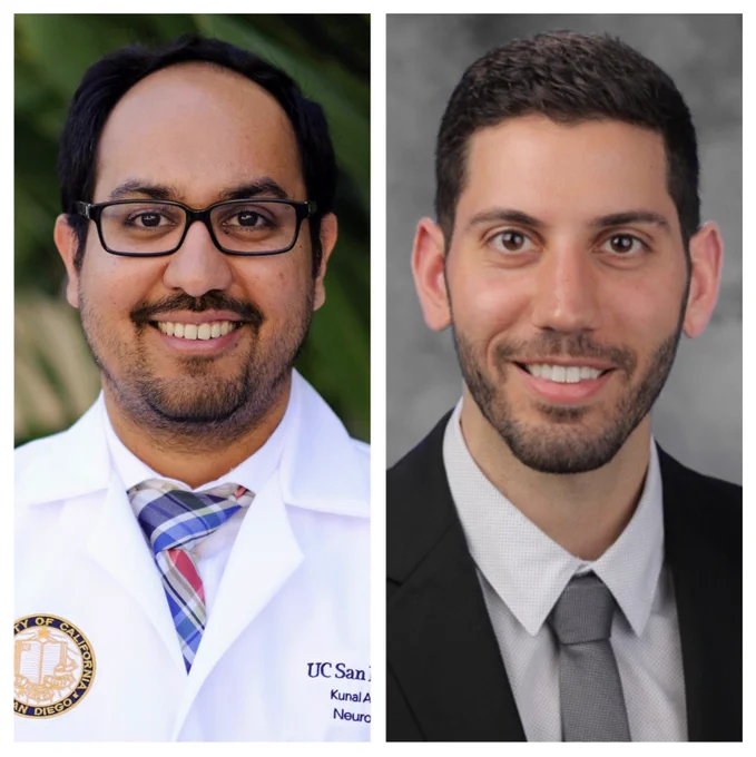 Two physician headshot