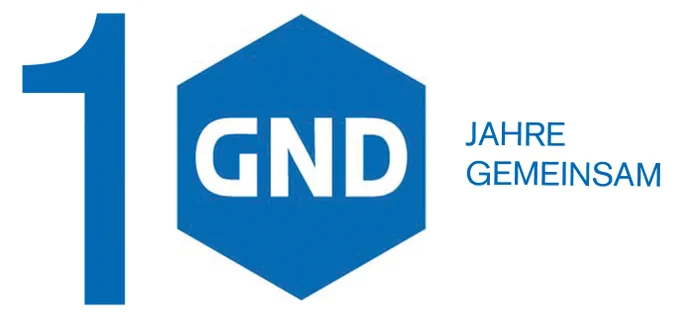 Signet zum zehnjährigen Jubiläum erinnert an "zehn Jahre gemeinsam".