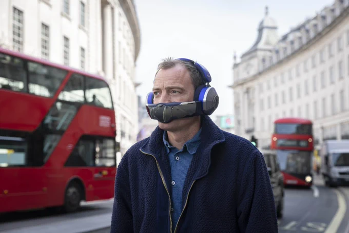 Dyson Zone - Casque audio purificateur d'air