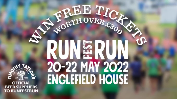 Win free tickets worth over £300. RunFestRun 20-22 May 2022 at Englefield House.
