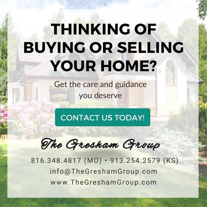 We’re here to serve YOU. Our guidance and expertise are essential to navigating the current housing market. Please reach out to us with any questions! 🏡

☎️ 816.348.4817
Info@TheGreshamGroup.com
https://thegreshamgroup.com

#TheGreshamGroup #ReeceNichols #YourHomeOurPassion