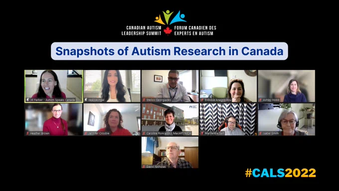 Snapshots of Autism Research in Canada