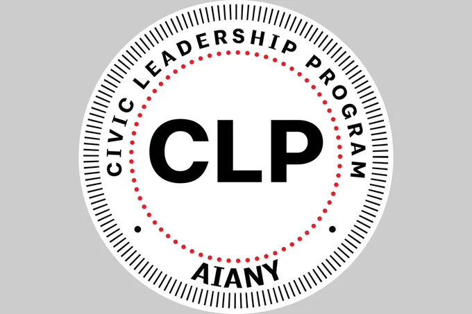 The AIANY Civic Leadership Program (CLP) logo