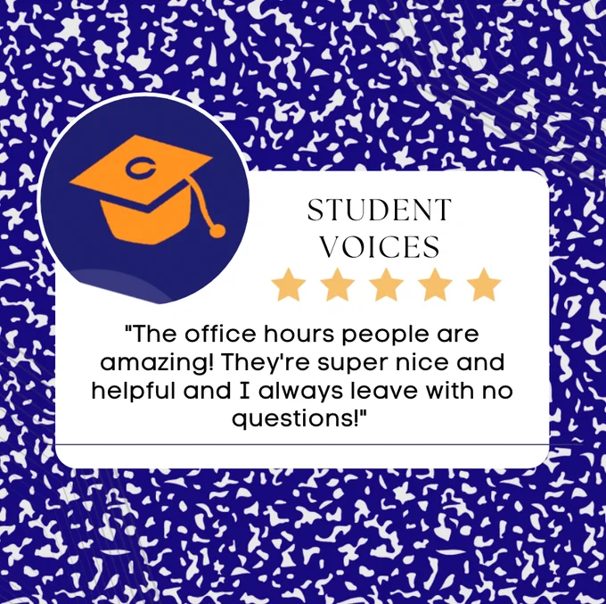 Thinkwell students love our office hours!