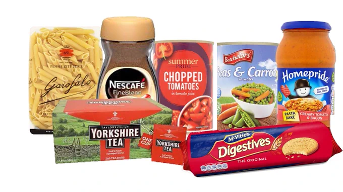Food parcel from Foodbank