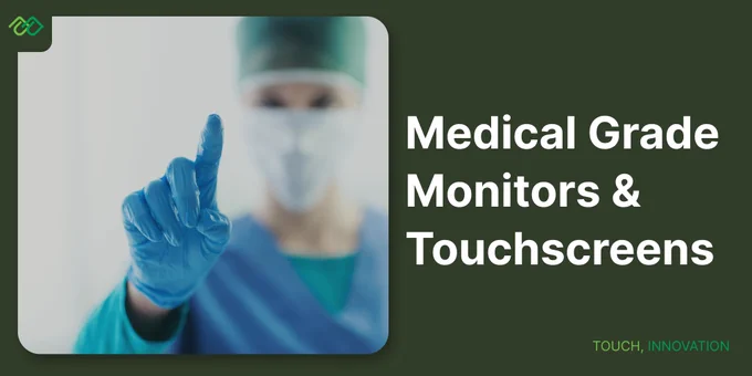 Baanto offering for ruggedized touchscreen monitors in healthcare