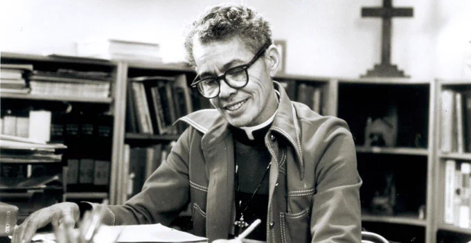 Photo of Pauli Murray.