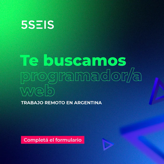 5SEIS busca programador/a