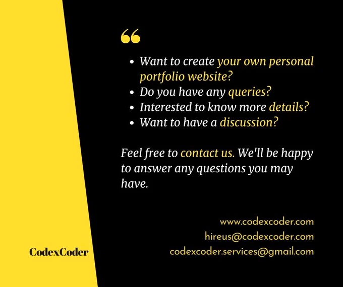 Personal Portfolio Website