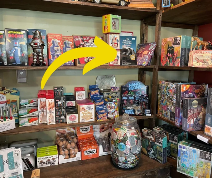 Novelty and gift items from Curiosity Inc. 