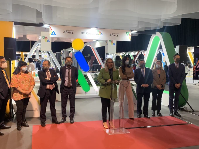 Intervención de Carmen Millán, directora del Centro de Tecnología e Innovación de la ONCE