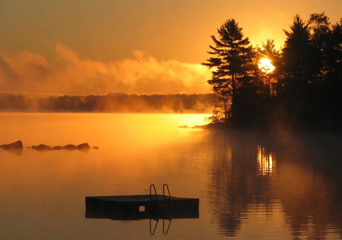 Photo of Sebago Lake by Neil Hiltunen.