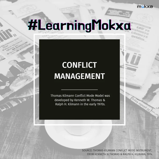 #LearningMokxa. Do you know that there are five models of conflict management? Learn more about Thomas Kilmann Conflict Mode Model below 👇

To stay updated with the latest technology, visit www.mokxa.com

#EmotionalIntelligence #Fun #Conflict #Management #HybridThinking