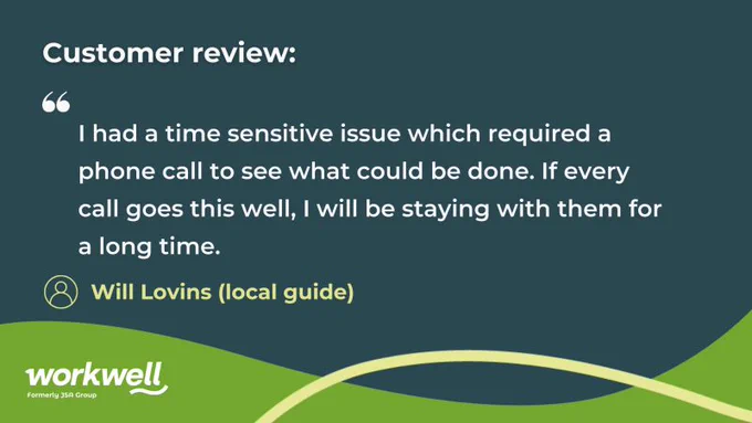 Workwell - Customer review