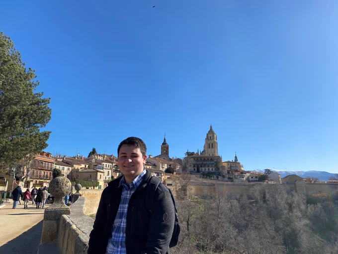 Harmon Perez in Spain. 