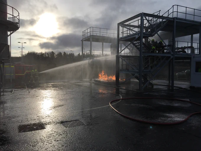 Scottish Fire and Rescue Training Centre at Newbridge, Edinburgh