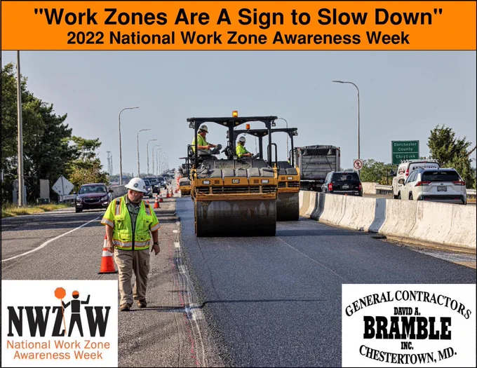#goorange4safety #goorange We are celebrating National Work Zone Awareness to remind the traveling public to #watchforus ! 