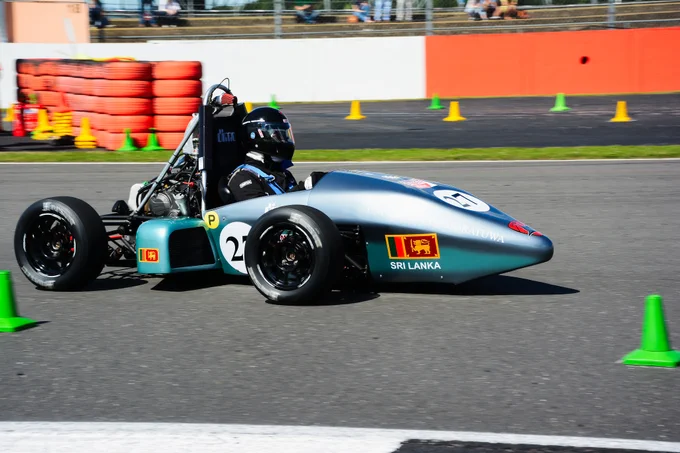University of Moratuwa at Formula Student 2016 at Silverstone