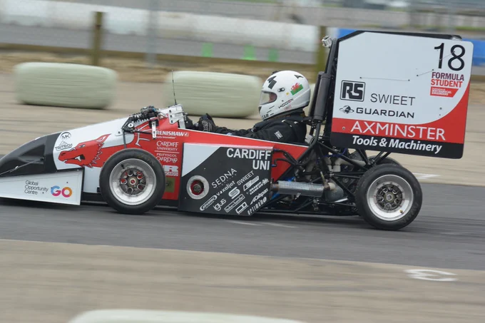 Cardiff University at Formula Student 2016 at Silverstone