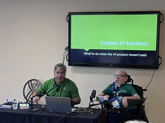 Bill and Chris presenting