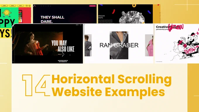 14 Horizontal Scrolling Website Examples from Around the Web