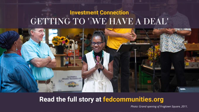 Community members; “Getting to ‘We have a deal’” 
