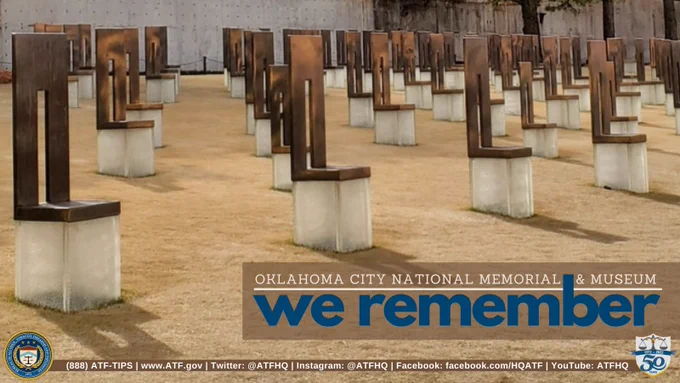 Oklahoma City National Memorial and Museum. We Remember.