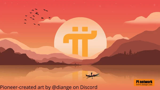 Pi Network, community, art, graphics, picoin
