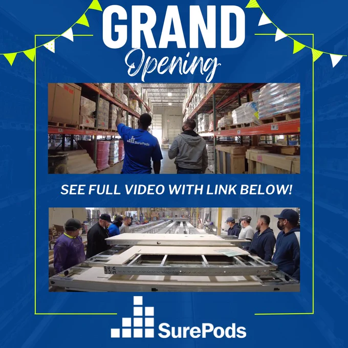 surepods-east-opening-video-link