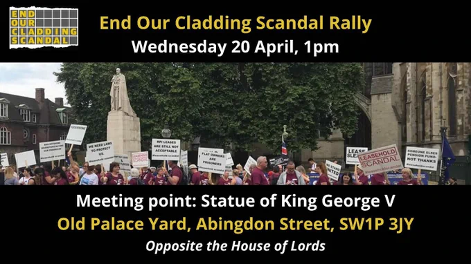 Meeting point: statue of King George V, Old Palace Yard, Abingdon street SW1P 3JY (opposite the House of Lords)