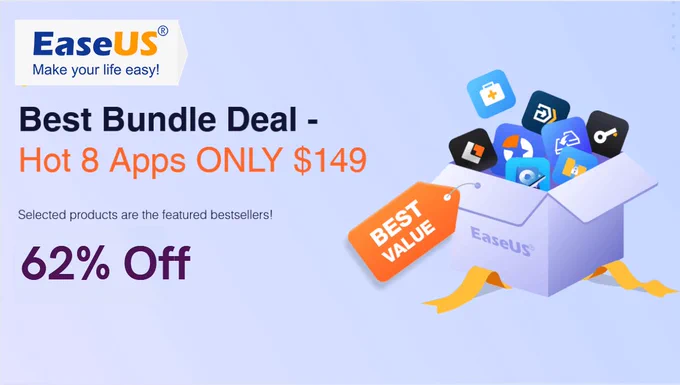 62% Off - EaseUS Best Bundle Deal