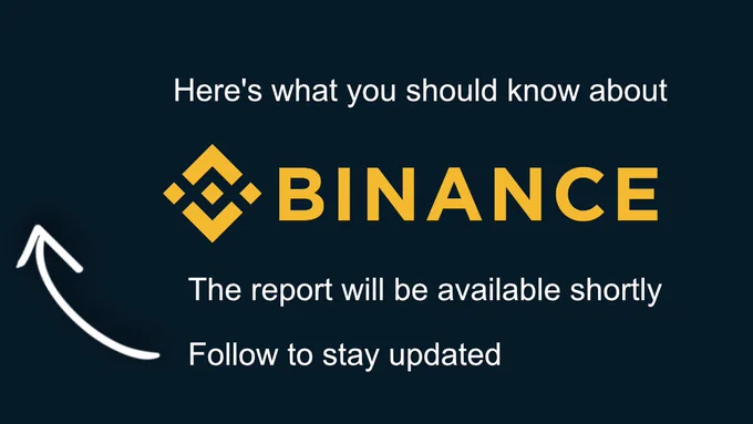 Binance teaser report