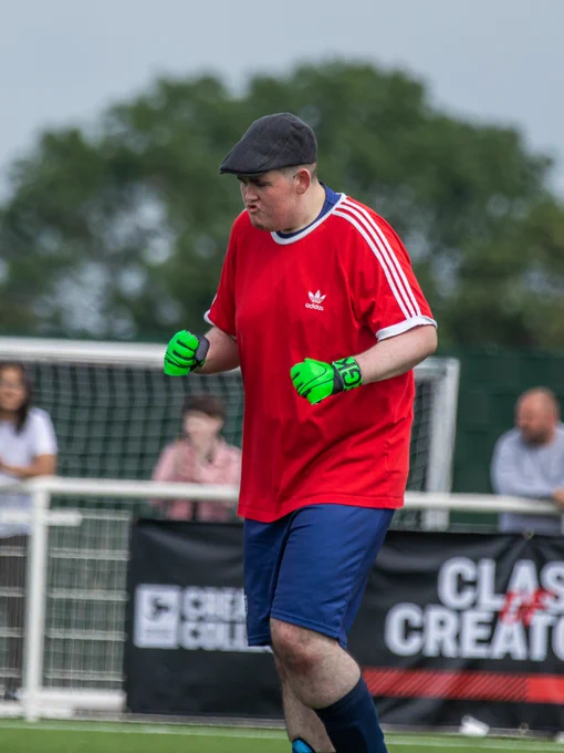 The best goalkeeper in YouTube history.