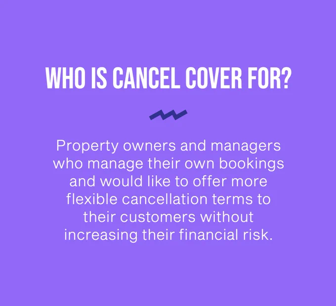 If you're a holiday let owner, you may want to be able to offer your guests more flexible cancellation terms, without increasing your financial risk.

With online travel agents allowing guest to cancel a booking up to a day or two before the arrival date, how do you compete? It's difficult to resell last minute availability and last minute cancellations can result in significant financial loss.

One solution is Cancel Cover - insurance protection from Policy Powerhouse that covers the risk of guests cancelling their booking between 60 and 2 days of the booking period.

The guest receives a 95% refund, and you, as the holiday let owner, can recover up to 100% of the your refund. Now you're competing - offer better cancellation terms, and watch your bookings grow along with your revenue.

Our infographic show you how it works - take a look at https://bit.ly/39uClFj

#holidayletinsurance #cancelcover #holidaylets #holidayproperty #property #cancellationinsurance #insurance