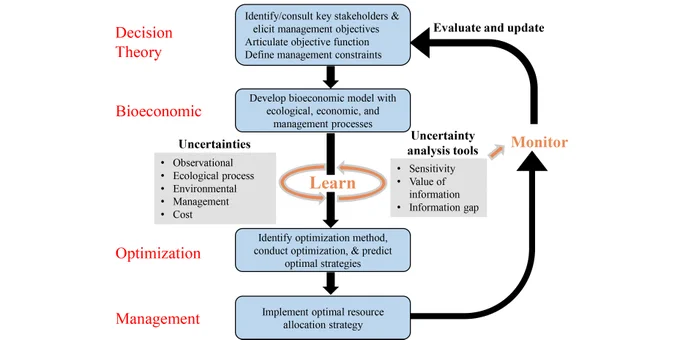 General workflow for determining optimal resource allocation strategies highlighting key considerations broken into six steps