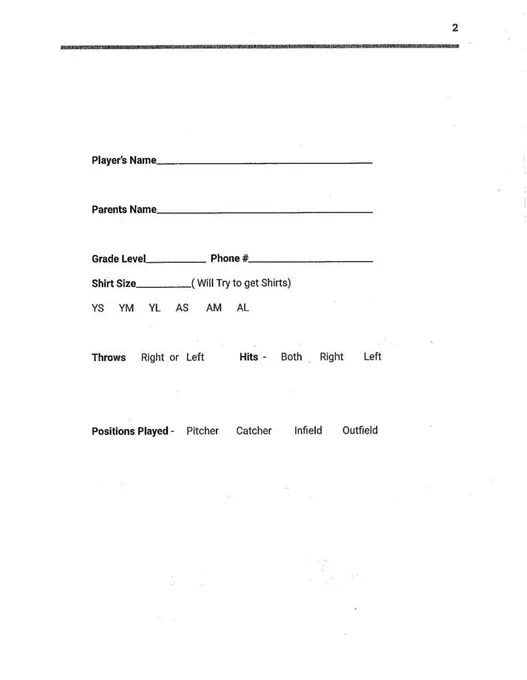 Baseball Camp 2