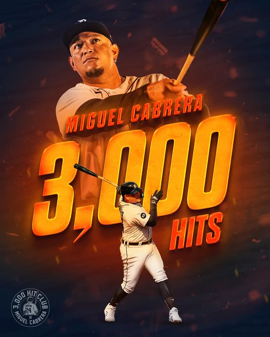 Miguel Cabrera 3,000 Hits