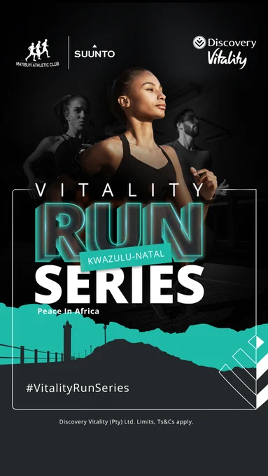 Get geared to paint the streets orange in the second in person Vitality Run Series in KwaZulu Natal on 15 May 2022! Enter the Peace in Africa road race by 8 May. https://www.eventtiming.info/entryonline.php?id=450 Ts&Cs apply. #LiveLifeWithVitality