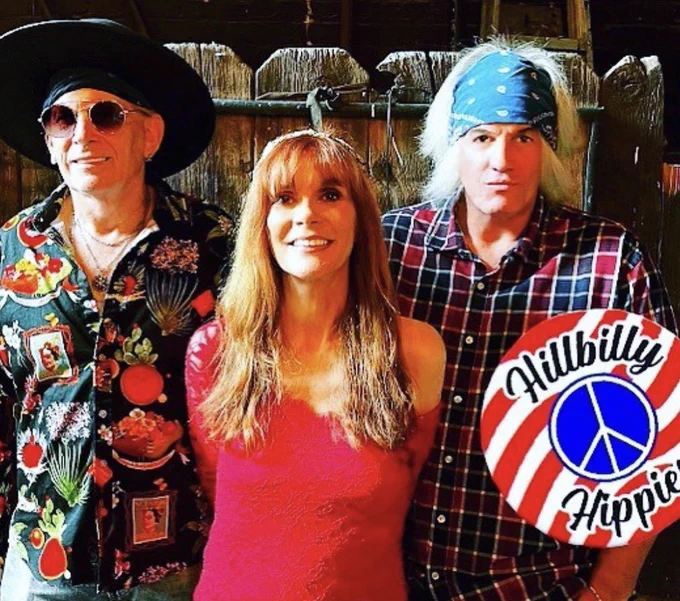 Michael O’Brien, Jackie, and Bret Michaels-The Hillbilly Hippies
