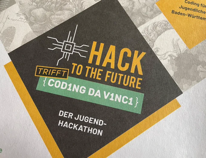 Logo von Hack to the Future trifft Coding da Vinci
