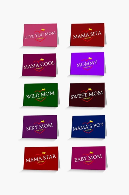 Tarzipan - Crazy Mom Lucky Charm Lover Heart. Lucky Charm. Your personal Tarzipan Lucky Charm Love Heart for mother's day! Our special edition gift for your mommy. Happy Mother's Day 2022.