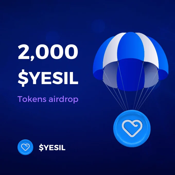 Get $YESIL from Airdrop 
