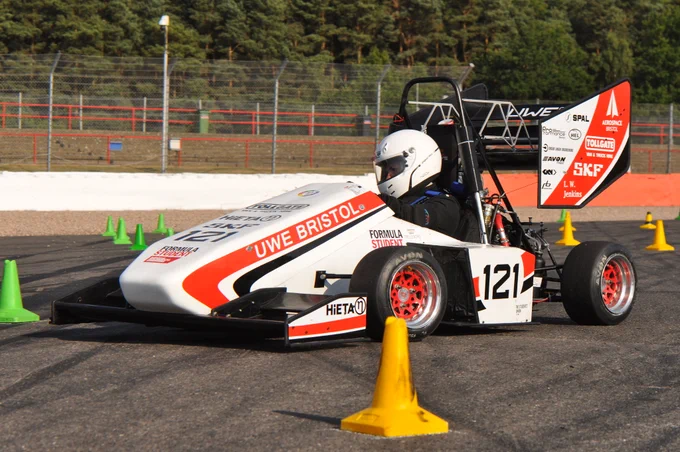 UWE Bristol at the Sprint Course during Formula Student 2018