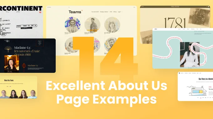 About us page examples