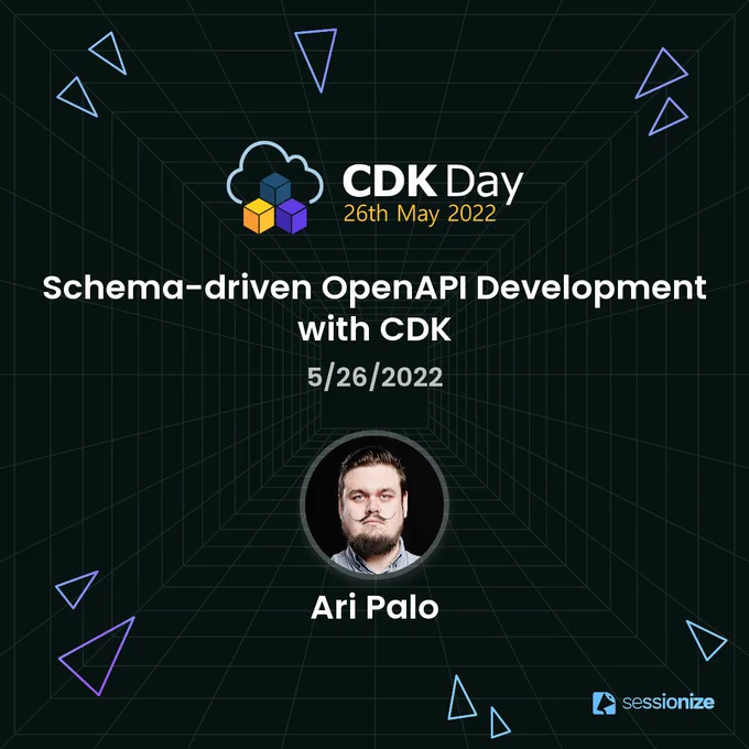 Schema-driven OpenAPI Development with CDK @ CDK Day 5/26/2022