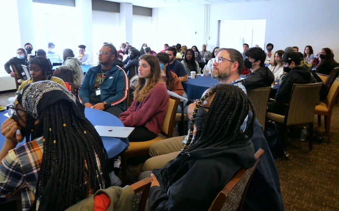 NSF e4USA schools SLA Beeber and Plymouth Whitemarsh students attend Philadelphia Life Sciences Investment Forum to evaluate Biomed/Biotech Startup pitches and make investment recommendations.