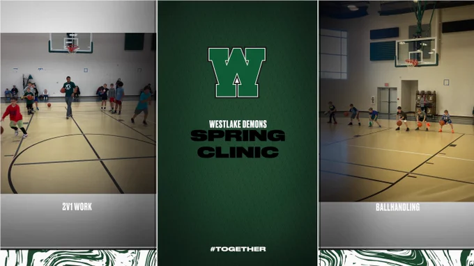 Great first night of our Spring Clinic!  Awesome turnout of 55 players who were focused and worked hard to improve.  Excited to see them progress over the remainder of the spring!