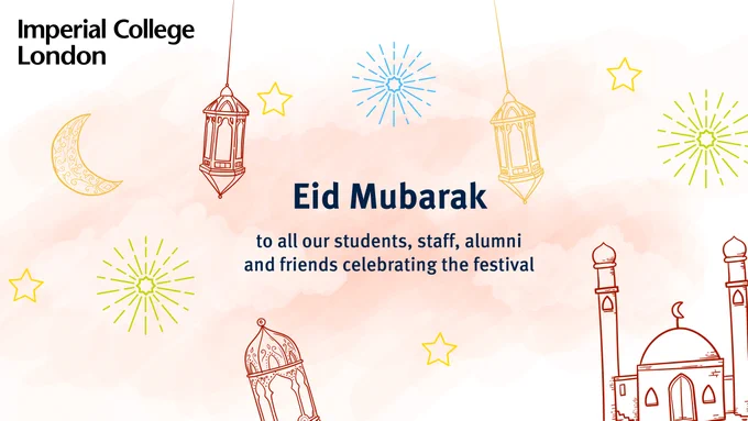 Eid Mubarak to all our students, staff, alumni and friends celebrating the festival