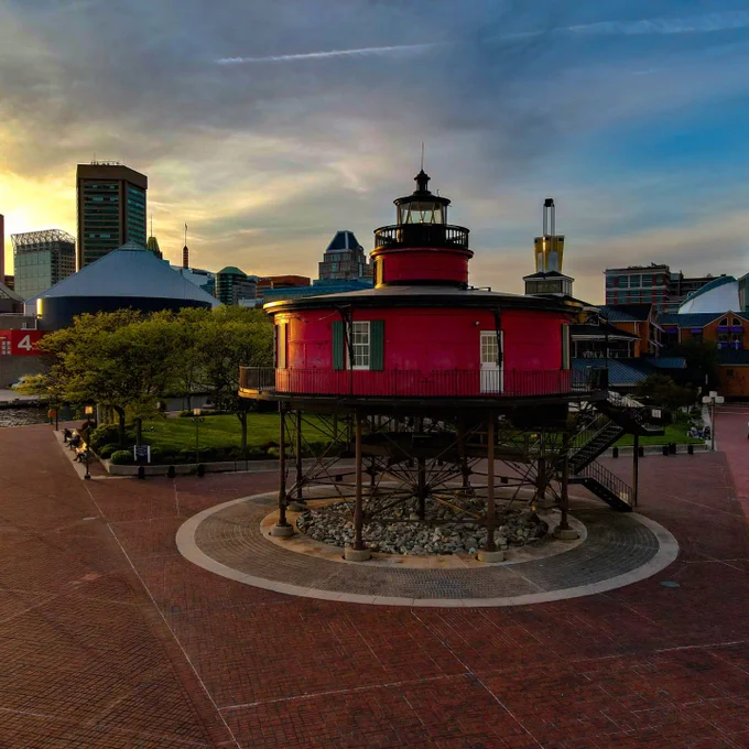 Seven Foot Knoll Lighthouse
